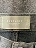 Everlane 100% Cotton Chevron-herringbone Gray Jeans Size 25 waist - photo 3