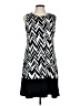Tiana B. Chevron-herringbone Black Casual Dress Size L - photo 1