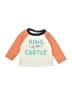 Cat & Jack Orange Long Sleeve T-Shirt Size 3-6 mo - photo 1