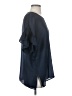 Tutu & Lilli 100% Polyester Blue Short Sleeve Blouse Size XS - photo 4