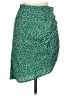 Code x Mode 100% Polyester Polka Dots Green Casual Skirt Size M - photo 1