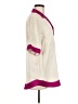 Zara Color Block Ivory 3/4 Sleeve Button-Down Shirt Size M - photo 4