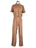 Sanctuary 100% Lyocell Solid Brown Jumpsuit Size S - photo 1