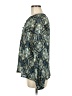 Lovestitch Paisley Teal Long Sleeve Blouse Size M - photo 5