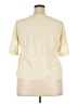 Unbranded Ivory Short Sleeve Blouse Size XXL - photo 2