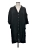 BCBGMAXAZRIA 100% Silk Black 3/4 Sleeve Silk Top Size XS (estimated) - photo 1