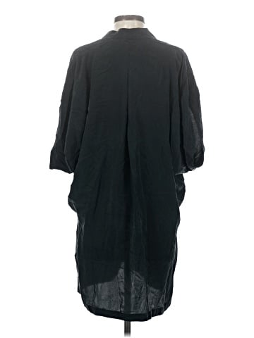 BCBGMAXAZRIA 3/4 Sleeve Silk Top (view 2)