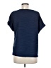 Shein Blue Short Sleeve T-Shirt Size 6 - photo 2