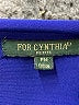For Cynthia Blue 3/4 Sleeve Blouse Size M (petite) - photo 7