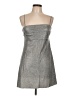 Pins and Needles Metallic Silver Cocktail Dress Size L - photo 1