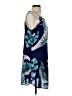 Unbranded Tropical Blue Casual Dress Size S - photo 4