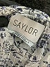 Saylor Silver Sleeveless Blouse Size L - photo 6
