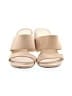 42 Gold Tan Ivory Sandals Size 8 1/2 - photo 2