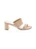 42 Gold Tan Ivory Sandals Size 8 1/2 - photo 1