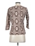 Talbots 100% Pima Cotton Brown Cardigan Size S - photo 2