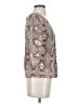 Talbots 100% Pima Cotton Brown Cardigan Size S - photo 4