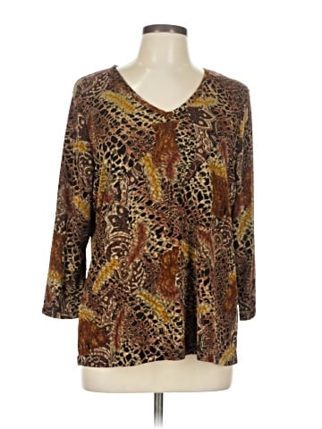 Peter Nygard 3/4 Sleeve Blouse (view 1)