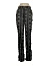 Three Dots 100% Rayon Chevron-herringbone Black Casual Pants Size S - photo 1