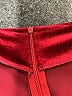 Unbranded Solid Burgundy Red Romper Size XS - photo 4