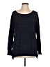 Heather B Blue Pullover Sweater Size L - photo 1