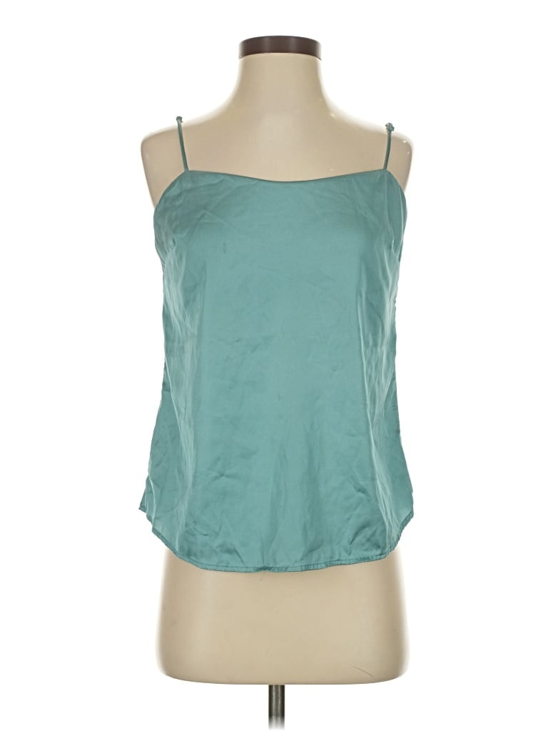 Pre-owned Dynamite Sleeveless Blouse In Blue
