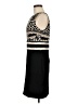 BCBGMAXAZRIA Graphic Black Cocktail Dress Size M - photo 5