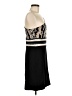 BCBGMAXAZRIA Graphic Black Cocktail Dress Size M - photo 4