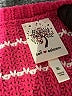 Self Esteem 100% Polyester Stripes Pink Pullover Sweater Size XL - photo 7