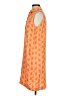 Escapada 100% Rayon Print Orange Casual Dress Size S - photo 5