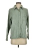 Hillard & Hanson 100% Polyester Green Long Sleeve Blouse Size S - photo 1