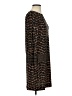 Donna Morgan Animal Print Brown Cocktail Dress Size 2 - photo 4