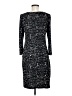 Max and Cleo Tweed Black Cocktail Dress Size M - photo 2
