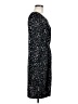 Max and Cleo Tweed Black Cocktail Dress Size M - photo 4