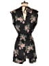 CAbi Floral Black Romper Size XS - photo 2