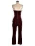 Express Burgundy Jumpsuit Size 6 - photo 2