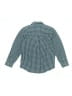 Nautica Checkered-gingham Green Long Sleeve Button-Down Shirt Size 7 - photo 2