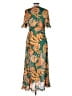 FARM Rio 100% Viscose Paisley Green Casual Dress Size XS - photo 2