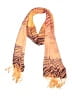 Unbranded Animal Print Orange Scarf One size - photo 1