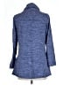 Boho Chic Blue Long Sleeve Turtleneck Size L - photo 2