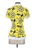 Bogner Yellow Short Sleeve Blouse Size S - photo 2