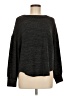 Blu Pepper Solid Gray Pullover Sweater Size M - photo 1