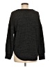 Blu Pepper Solid Gray Pullover Sweater Size M - photo 2