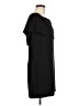 Charles Henry Solid Black Casual Dress Size M - photo 4