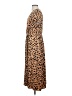 ASOS Animal Print Brown Casual Dress Size 4 - photo 5