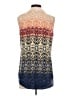 CAbi 100% Polyester Blue Sleeveless Blouse Size S - photo 2