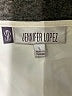 Jennifer Lopez 100% Rayon Ivory Sleeveless Top Size L - photo 4