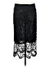 Unbranded 100% Polyester Black Formal Skirt Size Sm - Med - photo 2