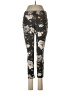 Old Navy Floral Black Casual Pants Size 6 - photo 1