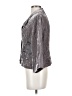 J.Jill 100% Polyester Metallic Gray Blazer Size 4 (petite) - photo 5