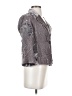 J.Jill 100% Polyester Metallic Gray Blazer Size 4 (petite) - photo 4
